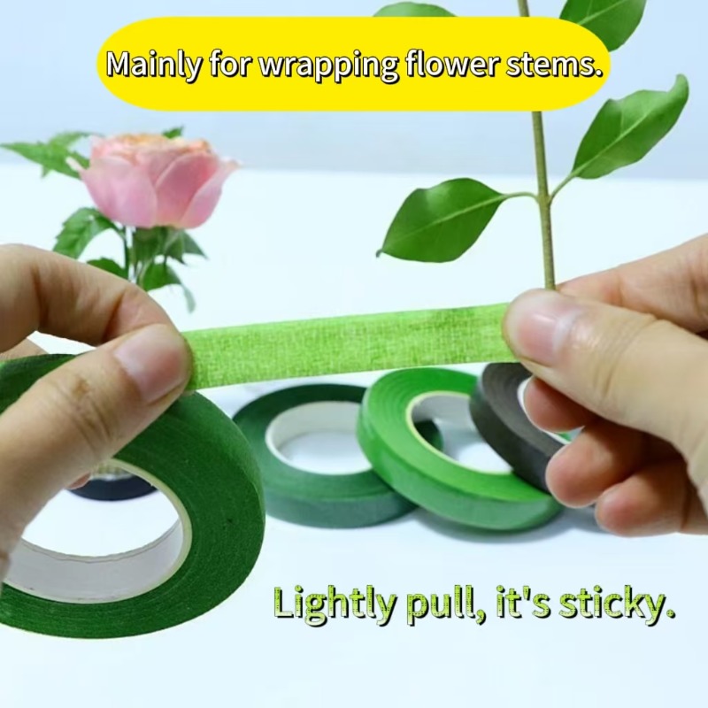 1-12Rolls Green Bouquet Floral - огляд і ціна Floral Tape Green