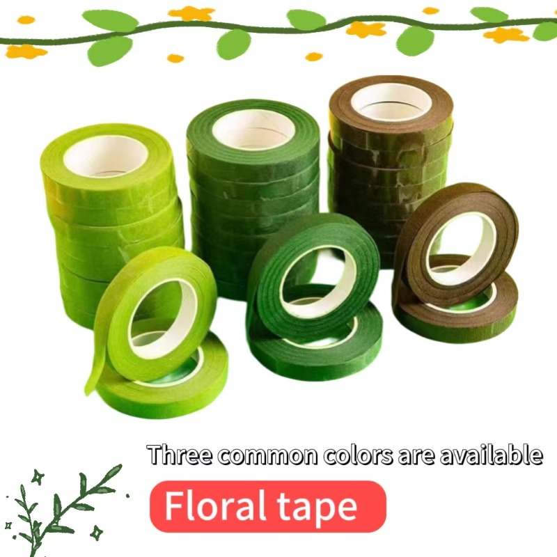 1-12Rolls Green Bouquet Floral - огляд і ціна Floral Tape Green