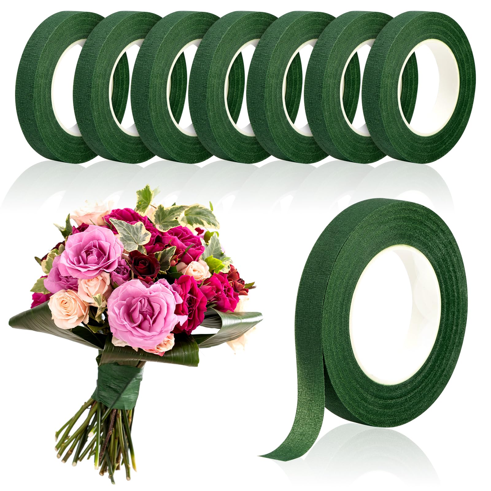 20Yards Green Bouquet Floral T - огляд і ціна Floral Tape Green