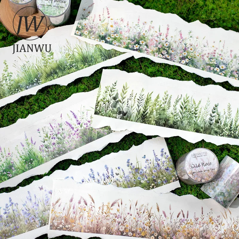 JIANWU 50mm*200cm Green Notes  - огляд і ціна Floral Tape Green