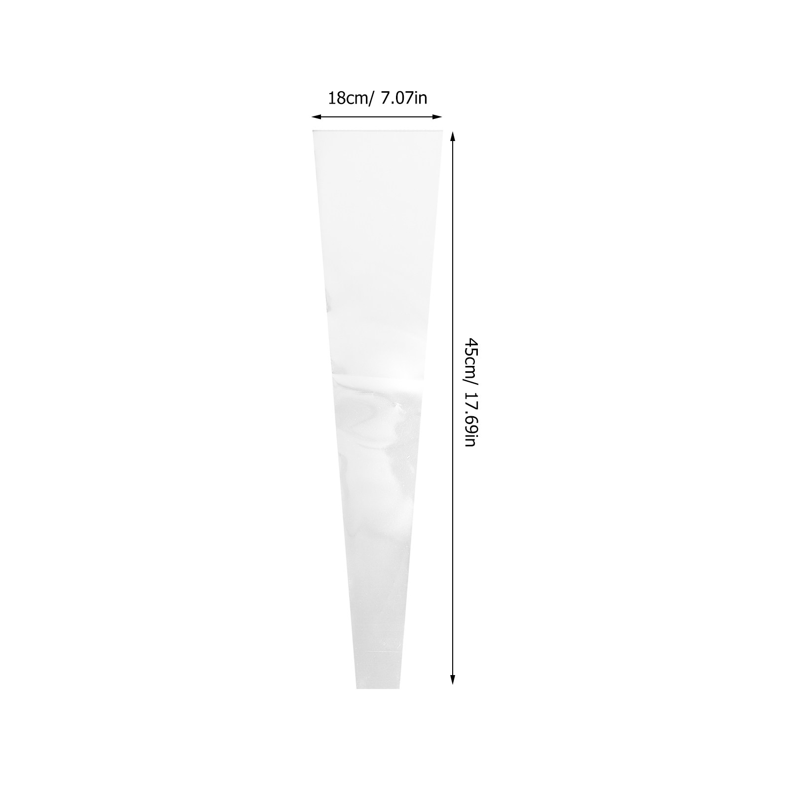 50Pcs Tear Resistant Cellophan - огляд і ціна Anda Florist Supply