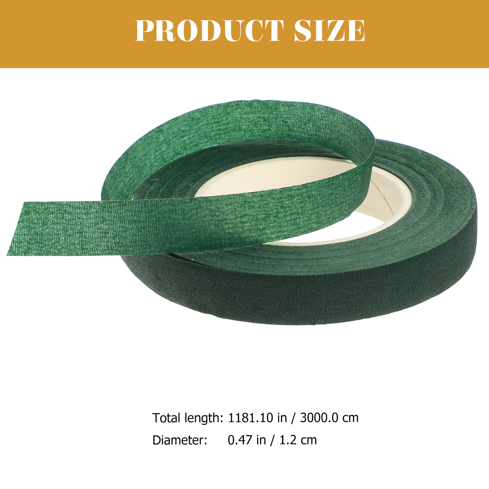 4Pcs Green Floral Tape Stretch - огляд і ціна Floral Tape Green