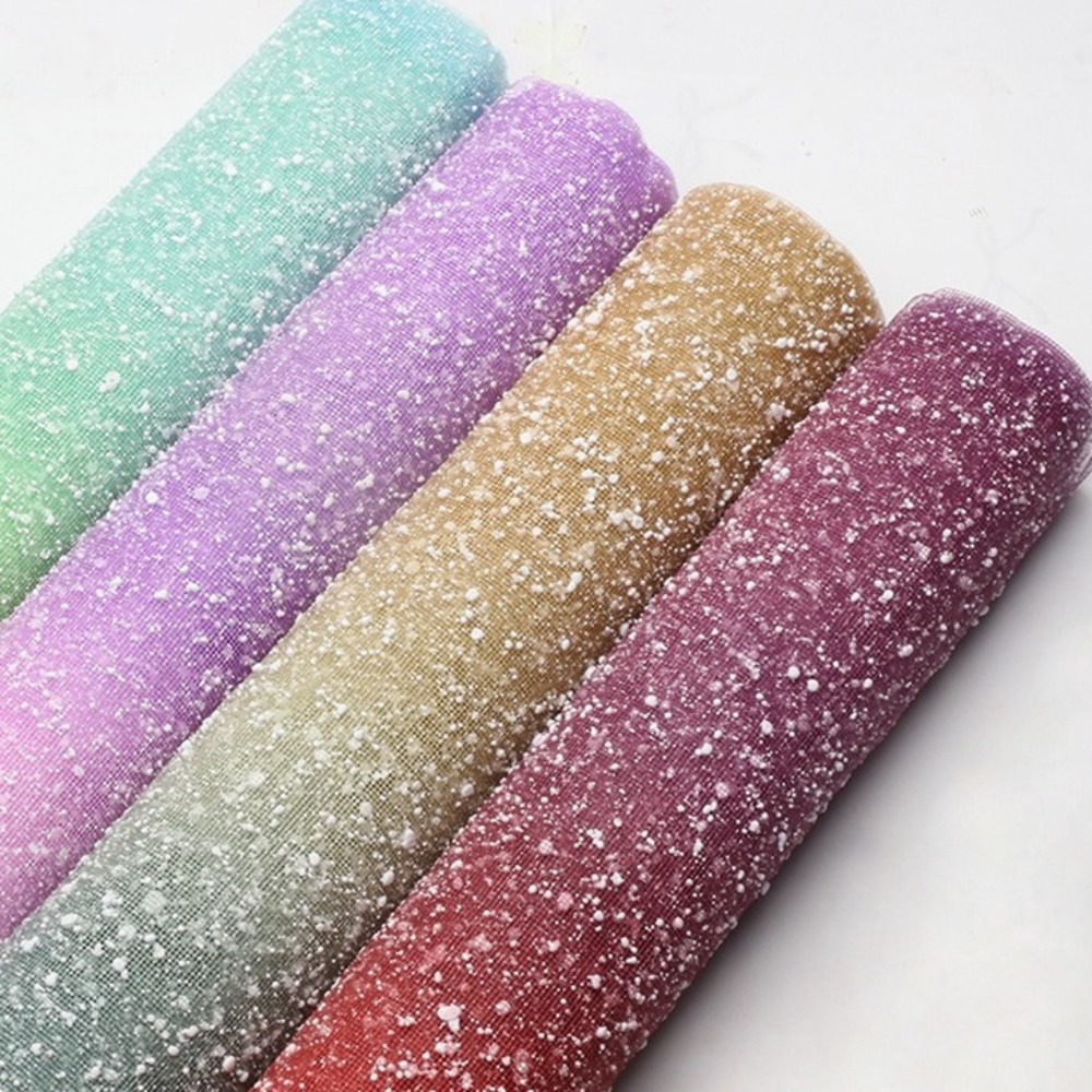 Gradient Snow Dot Yarn Mesh Pa - огляд і ціна Anda Florist Supply