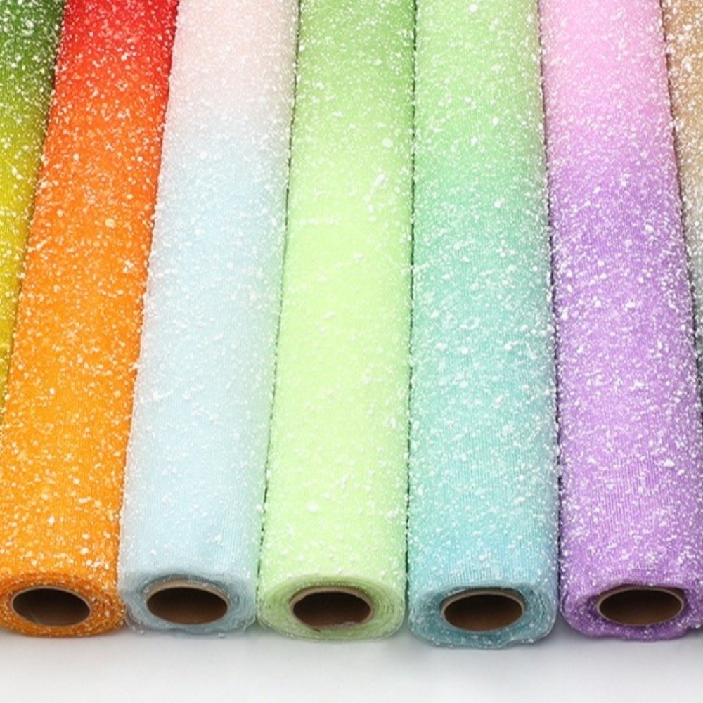 Gradient Snow Dot Yarn Mesh Pa - огляд і ціна Anda Florist Supply