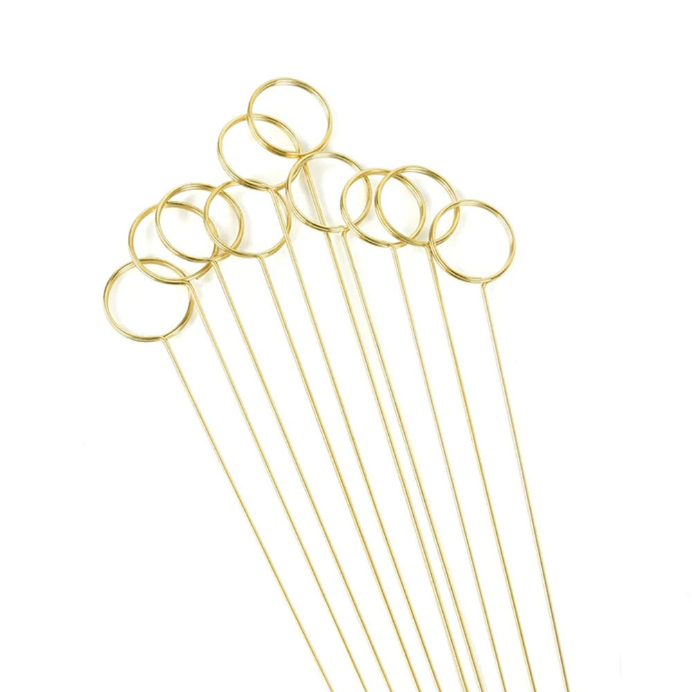 Premium Gold Metal Flower Card - огляд і ціна Anda Florist Supply